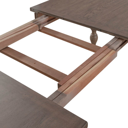 Americana Farmhouse - Rectangular Leg Table - Light Brown