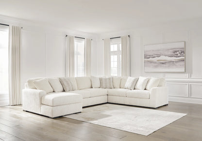 Chessington - Ivory - 4-Piece Sectional With Laf Corner Chaise