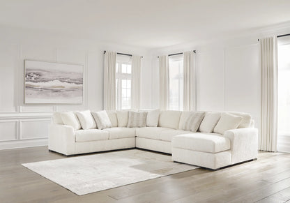 Chessington - Ivory - 4-Piece Sectional With Raf Corner Chaise