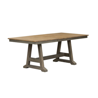 Lindsey Farm - Trestle Table - Dark Gray