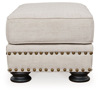 Merrimore - Linen - 2 Pc. - Chair And A Half, Ottoman