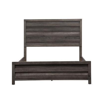 Tanners Creek - Queen Panel Bed - Dark Gray