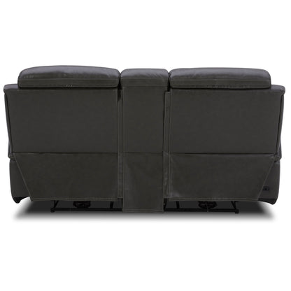 Bentley - Loveseat With Console P2 & ZG - Graphite