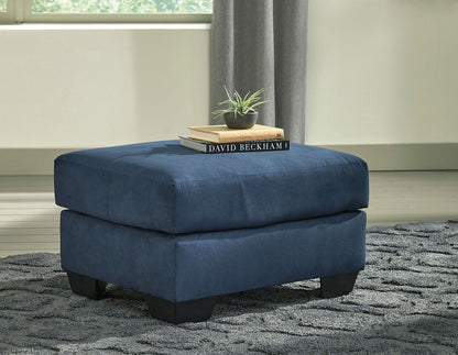 Darcy - Blue - Ottoman