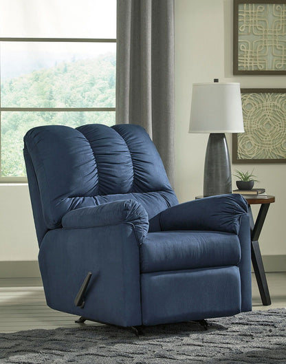 Darcy - Blue - Rocker Recliner