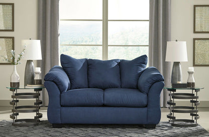 Darcy - Blue - Loveseat