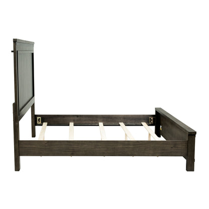 Thornwood Hills - Queen Panel Bed - Dark Gray