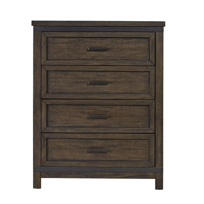 Thornwood Hills - 4 Drawer Chest - Dark Gray