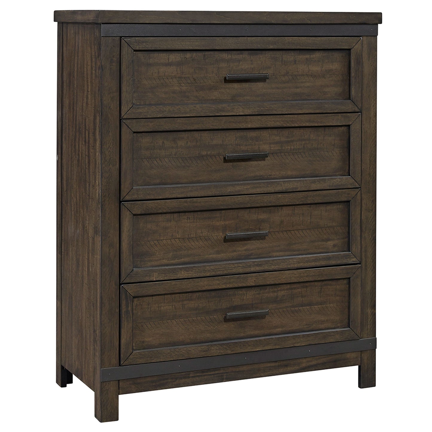 Thornwood Hills - 4 Drawer Chest - Dark Gray