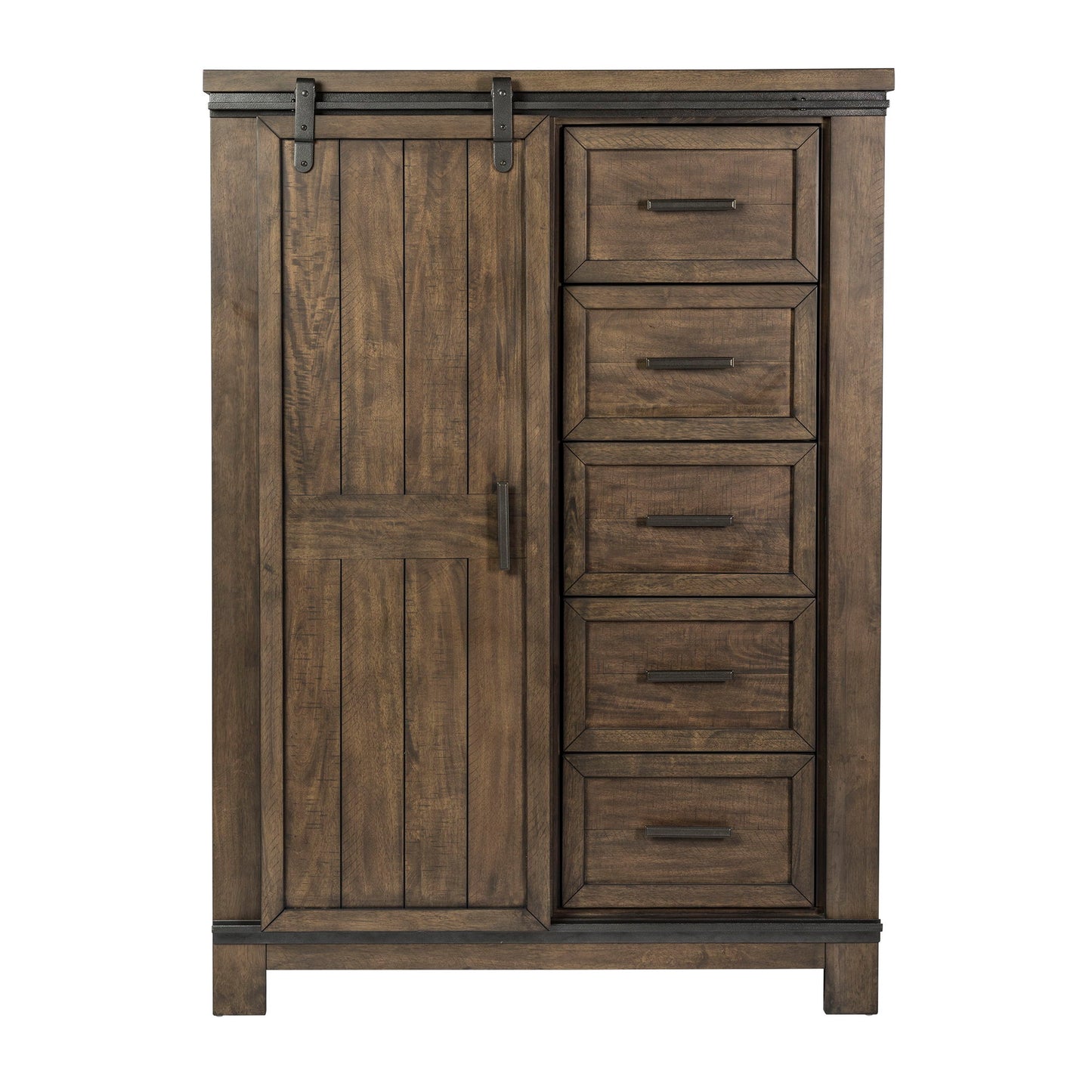 Thornwood Hills - Sliding Door Chest - Dark Gray