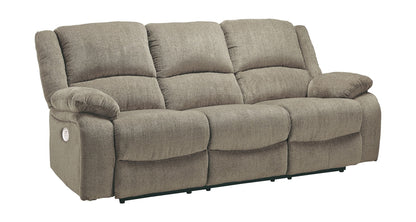 Draycoll - Pewter - Reclining Power Sofa