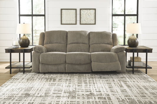 Draycoll - Light Gray - Reclining Sofa