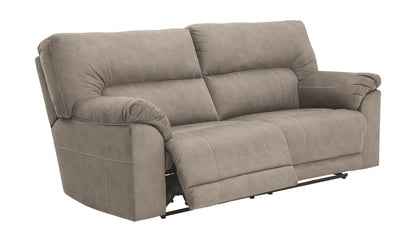 Cavalcade - Slate - Left Arm Facing Loveseat With Console 3 Pc Sectional