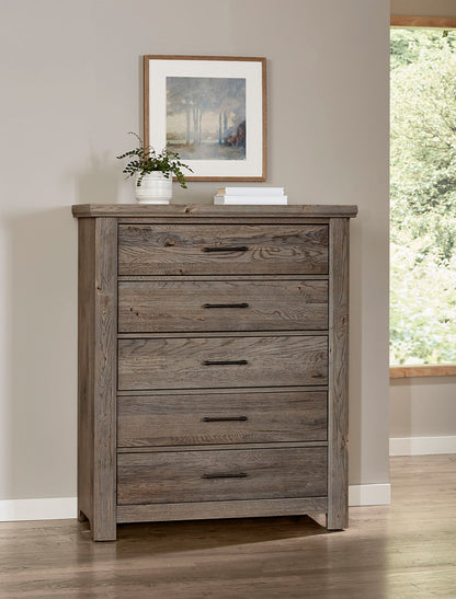 Yellowstone - 5 Drawer Chest - Dapple Grey