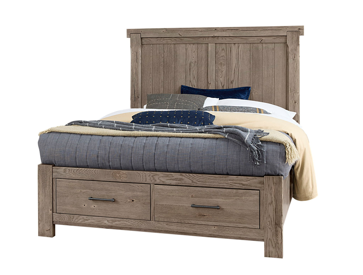 Yellowstone - American Dovetail Queen Storage Bed - Dapple Grey