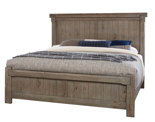 Yellowstone - American Dovetail Queen Bed - Dapple Grey