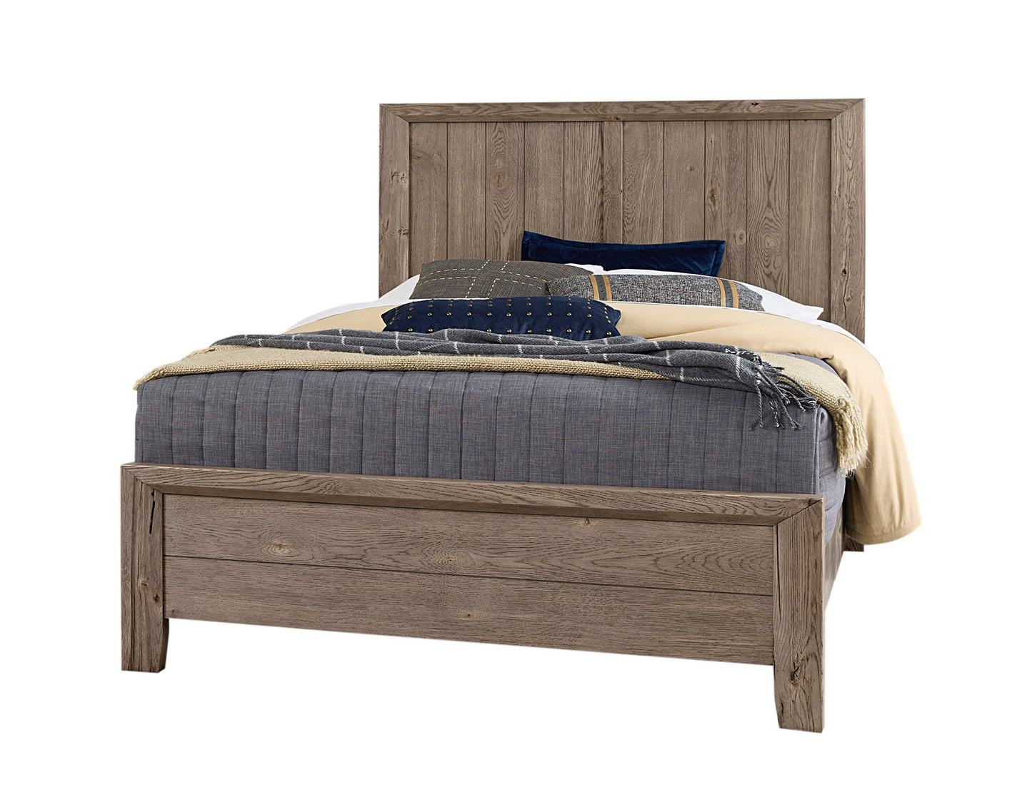 Yellowstone - California King Bed - Dapple Grey