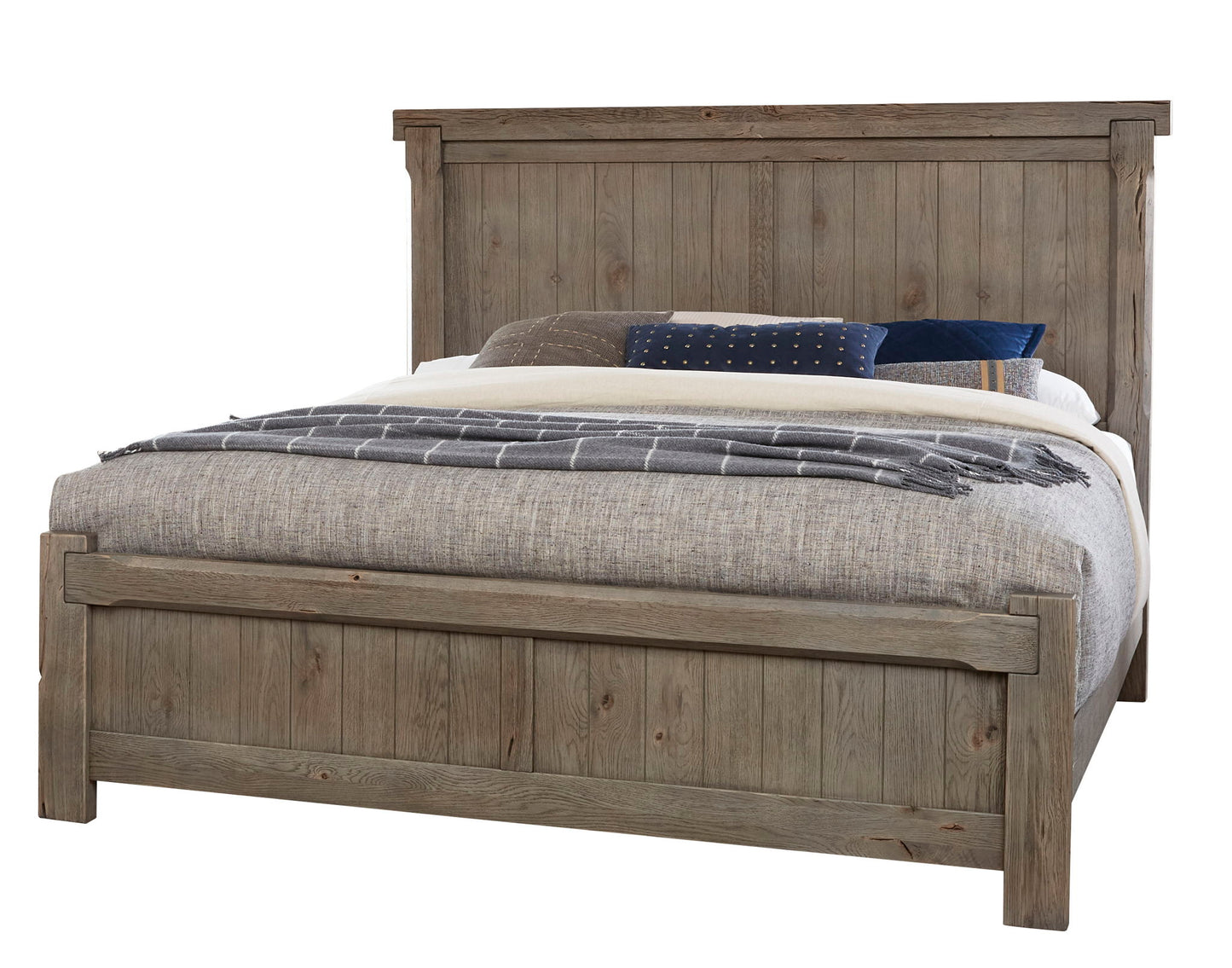 Yellowstone - American Dovetail King Bed - Dapple Grey