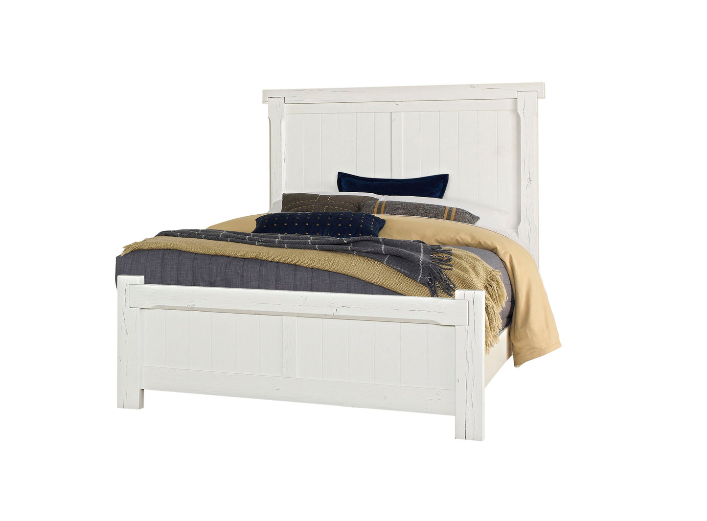 Yellowstone - American Dovetail California King Storage Bed - White