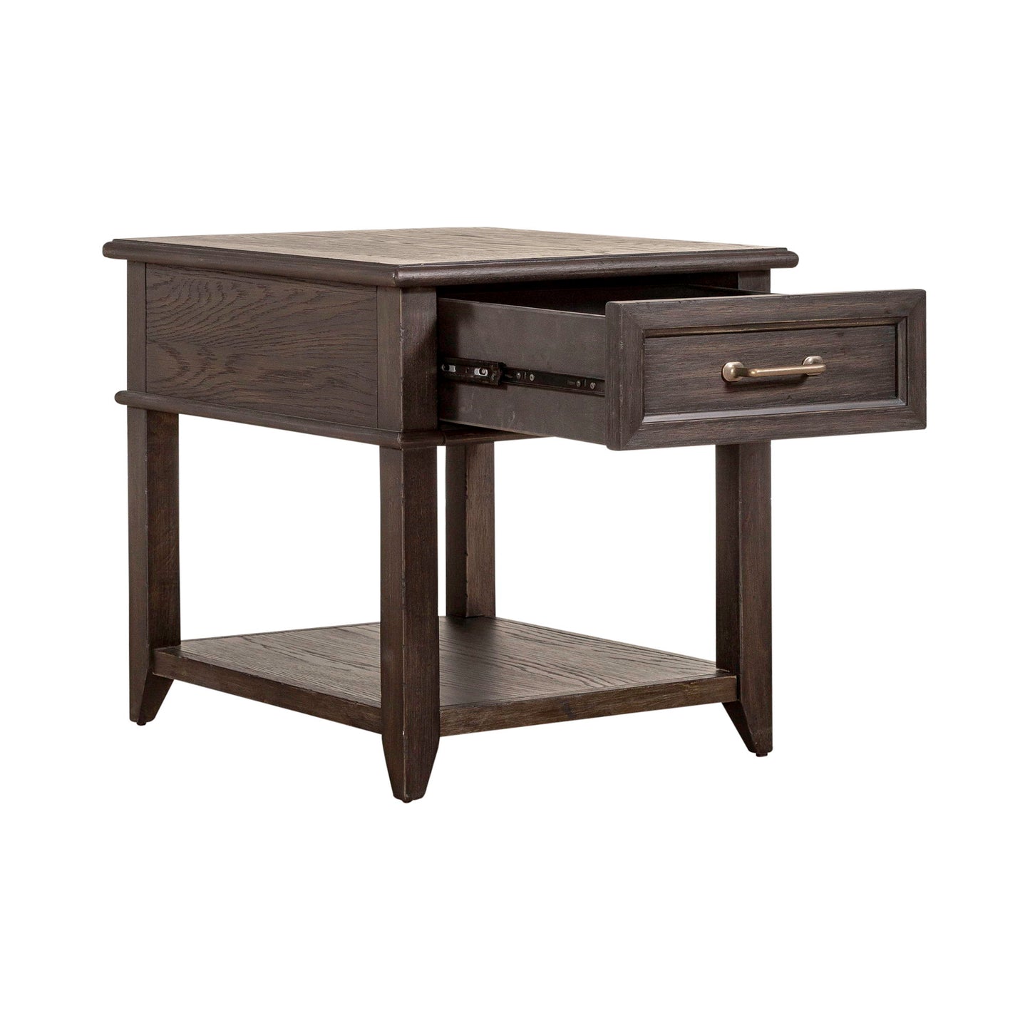 Mill Creek - 3 Piece Set (Lift Top Cocktail & 2 Drawer End Tables) - Dark Brown