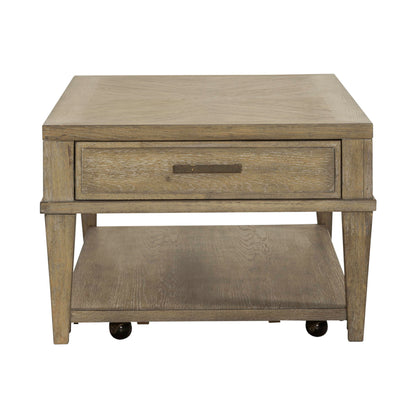 Devonshire - Drawer Cocktail Table - Weathered Sandstone