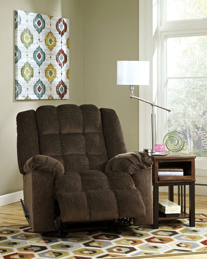 Ludden - Cocoa - Rocker Recliner