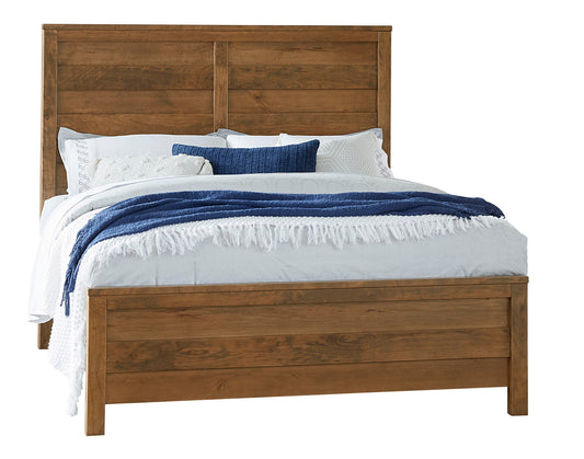 Lancaster County - Casual Queen Bed - Light Brown