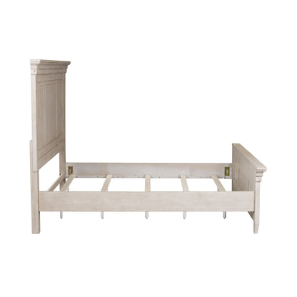 Heartland - King Panel Bed - White