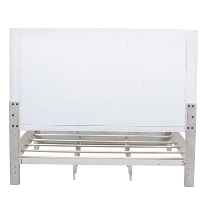 Heartland - Queen Panel Bed - White