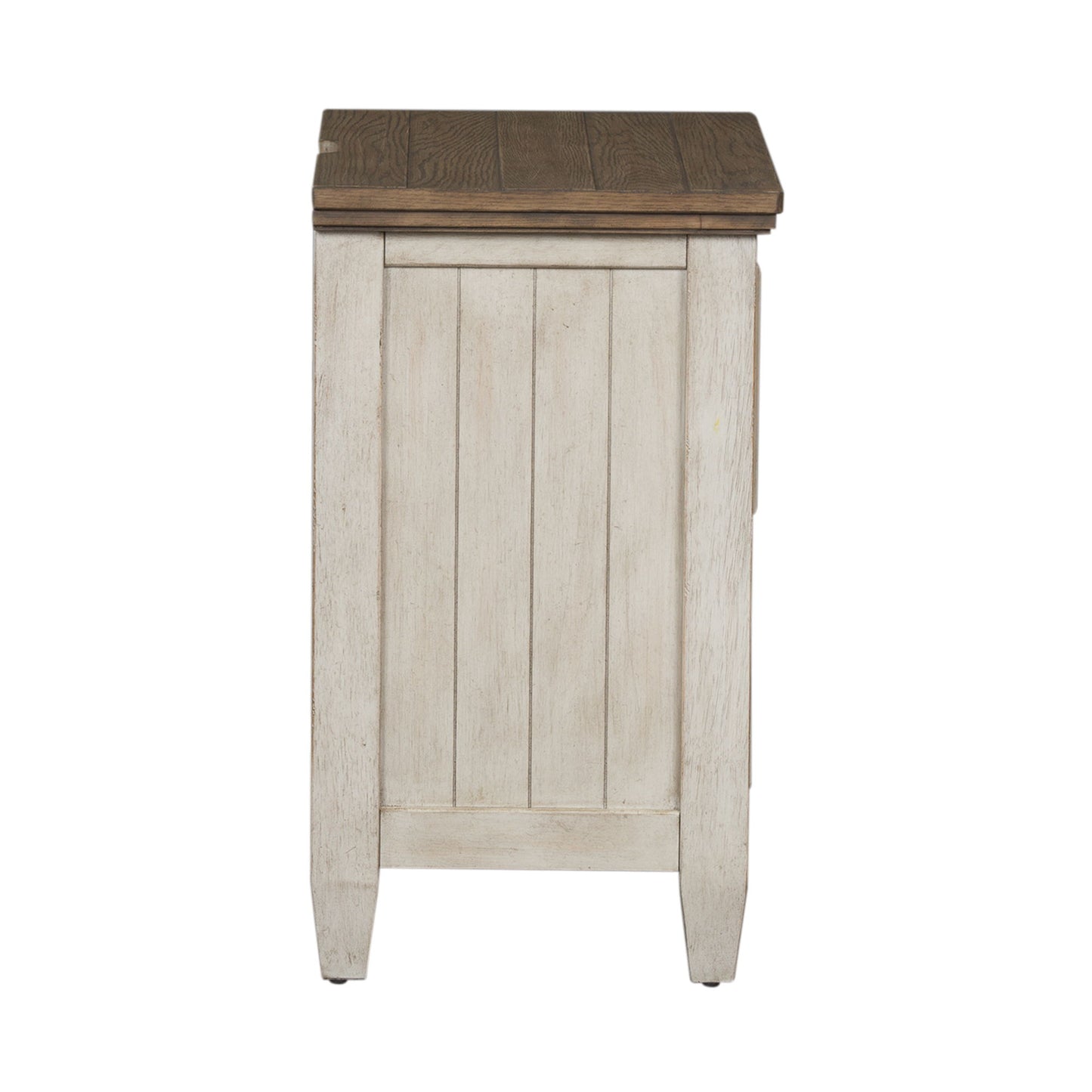 Heartland - 2 Drawer Night Stand With Charging Station - White
