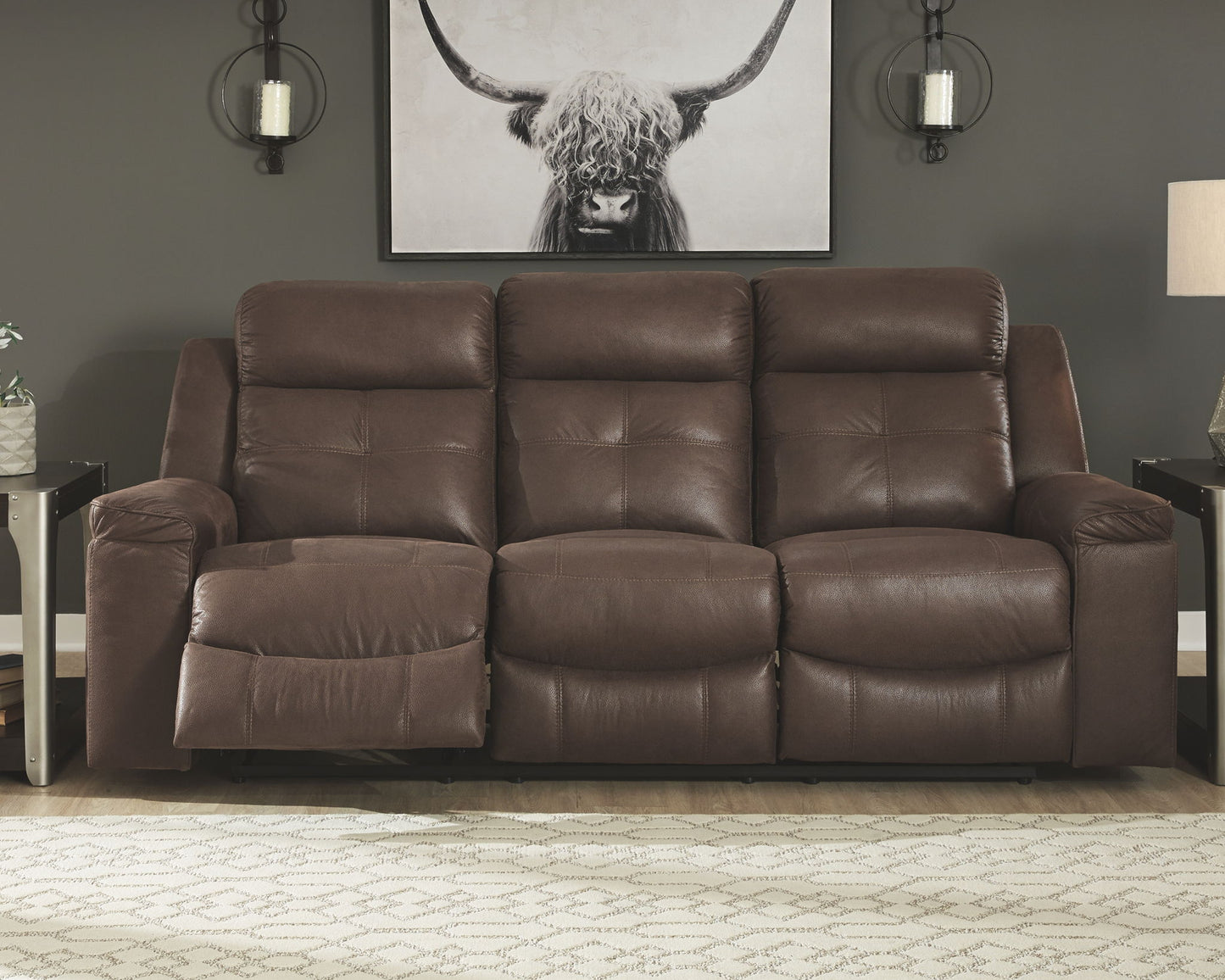 Jesolo - Coffee - Reclining Sofa