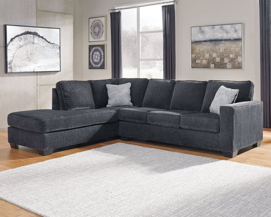 Altari - Slate - Left Arm Facing Chaise 2 Pc Sectional