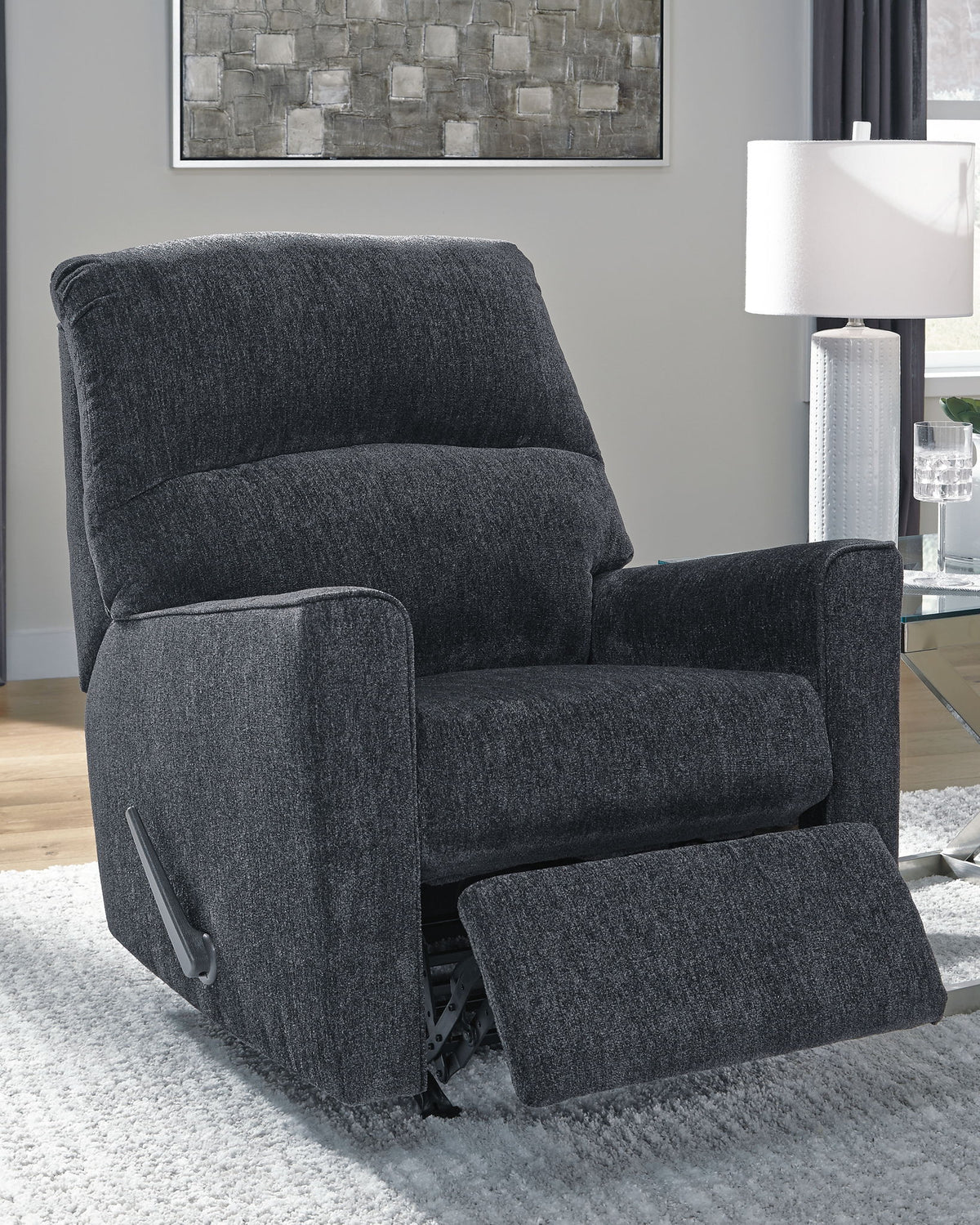 Grey Oversized Rocker Recliners Altari - Dark Gray - Rocker Recliner – Furniture Warehouse Ohio