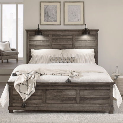 Lakeside Haven - King Panel Bed