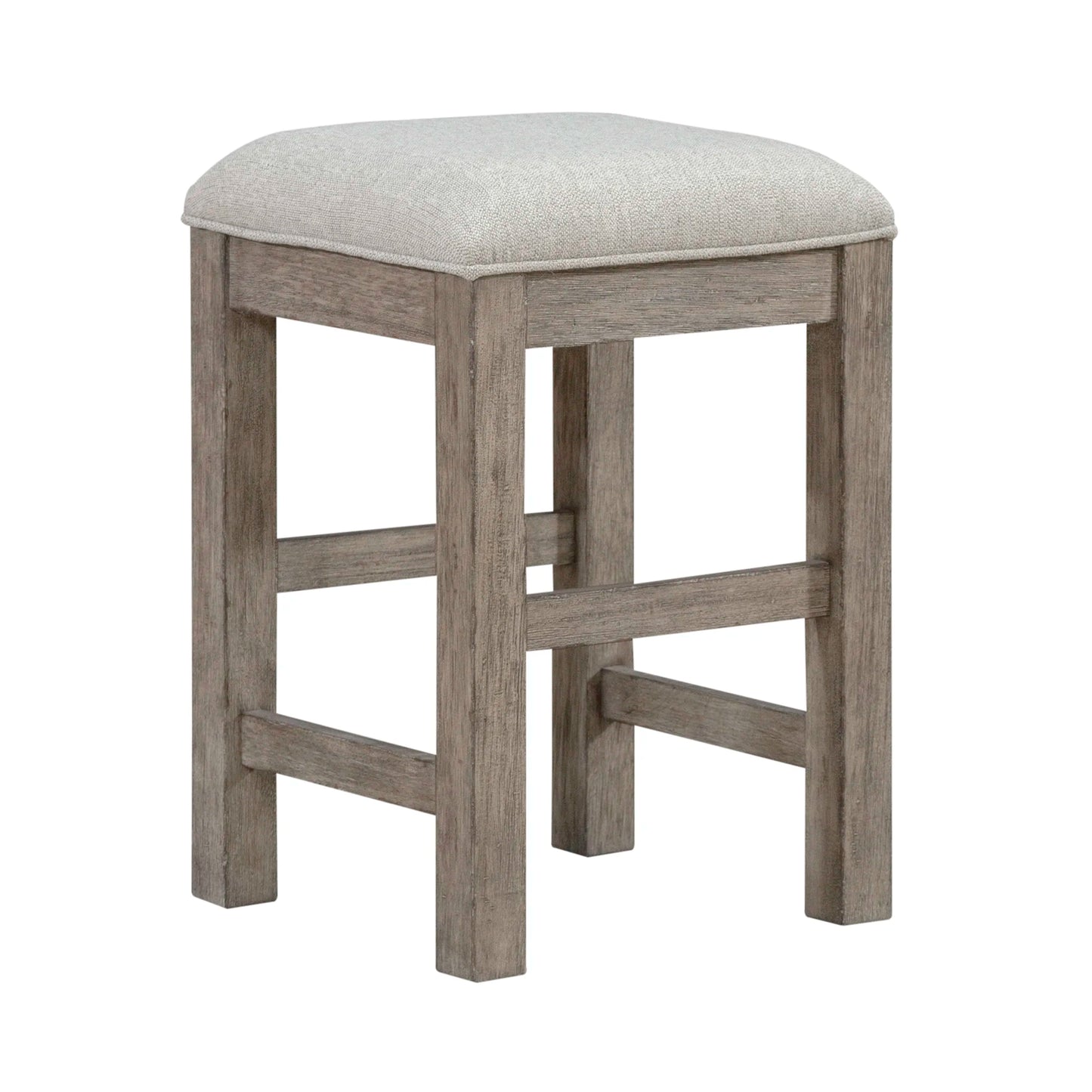 Skyview Lodge - Upholstered Console Stool - Light Brown