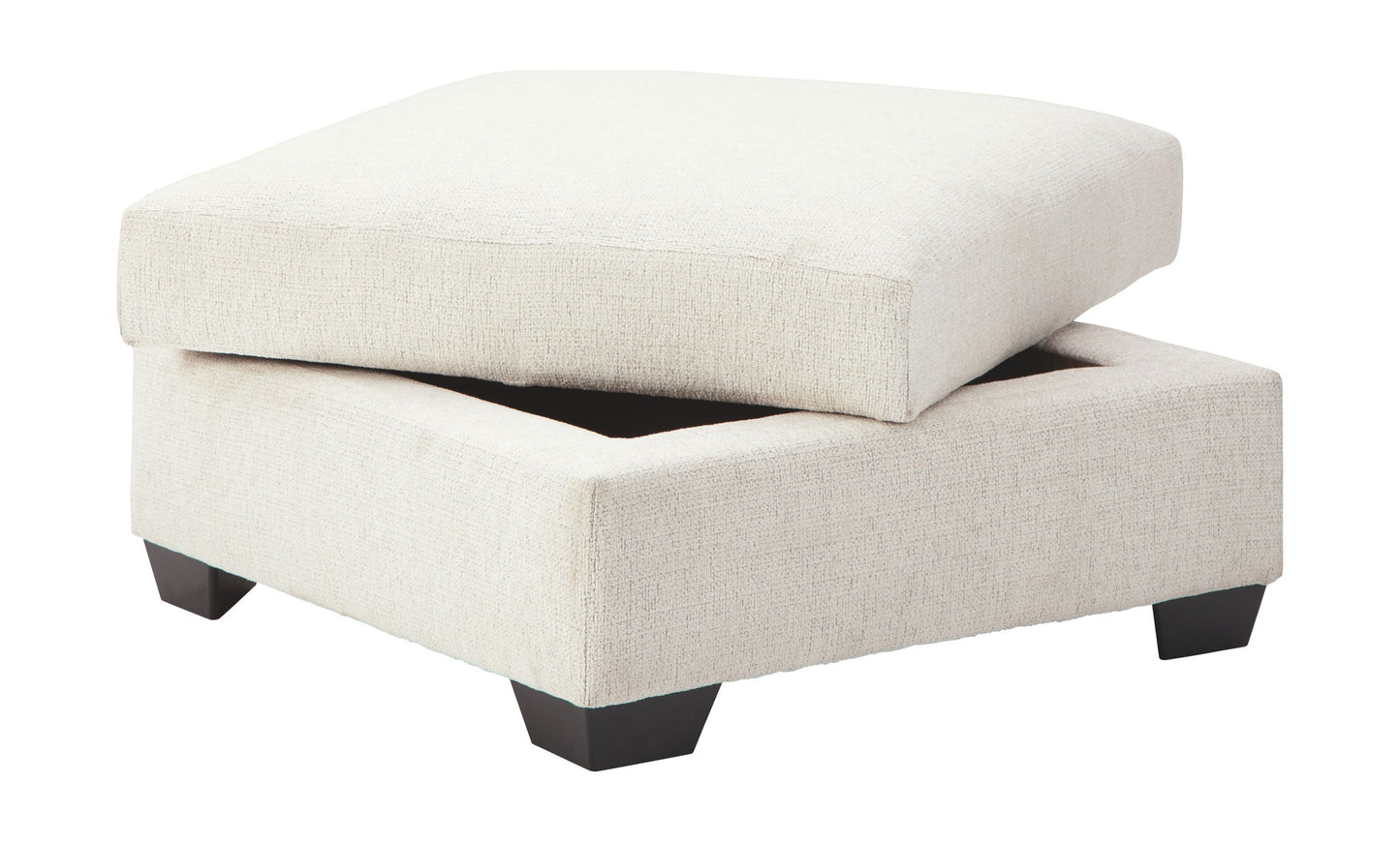 Cambri - Snow - Ottoman With Storage