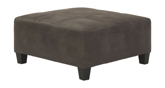 Navi - Smoke - Oversized Accent Ottoman