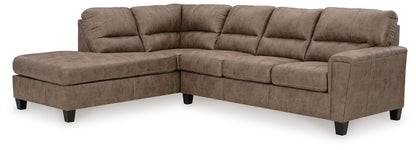Navi - Fossil - 2-Piece Sectional Sofa With Laf Corner Chaise
