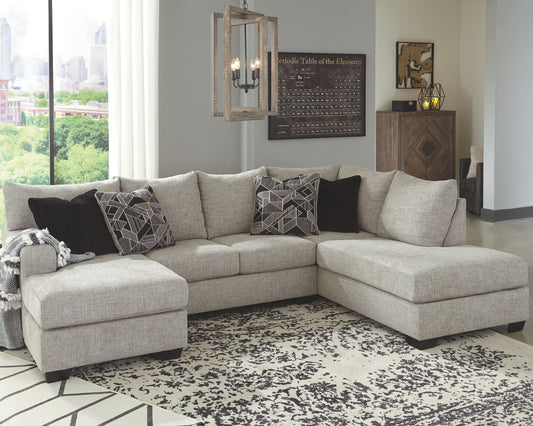 Megginson - Storm - Right Arm Facing Corner Chaise 2 Pc Sectional