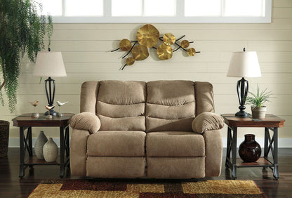 Tulen - Mocha - Reclining Loveseat