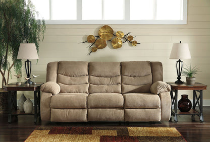 Tulen - Mocha - Reclining Sofa