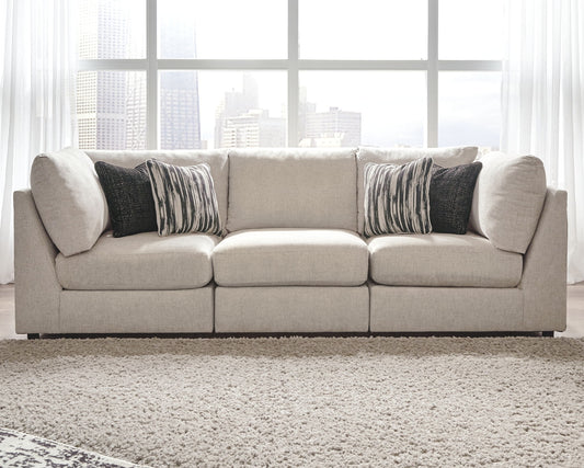 Kellway - Bisque - Sofa 3 Pc Sectional