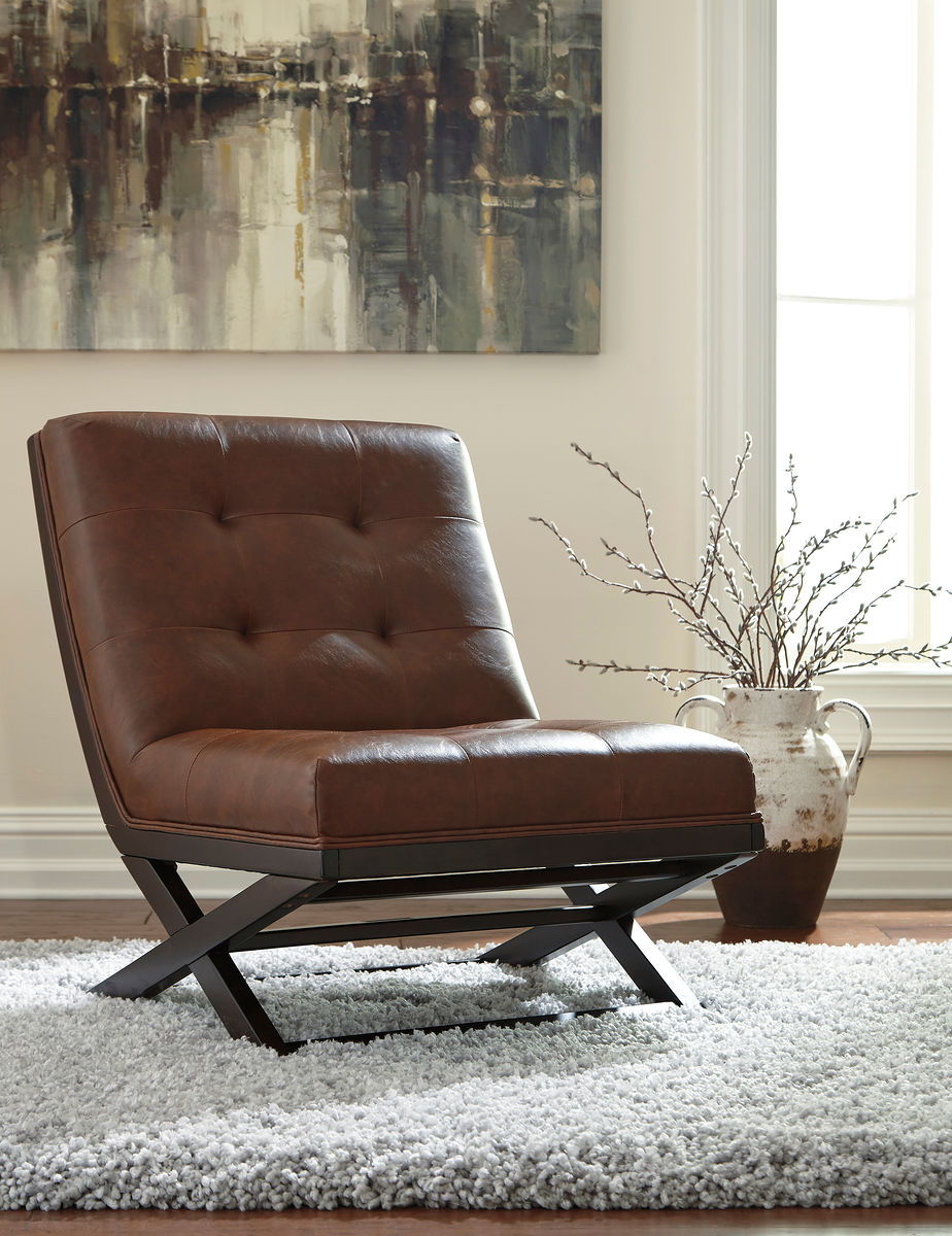 Sidewinder - Brown - Accent Chair