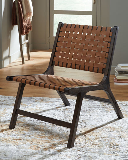 Fayme - Light Brown - Accent Chair