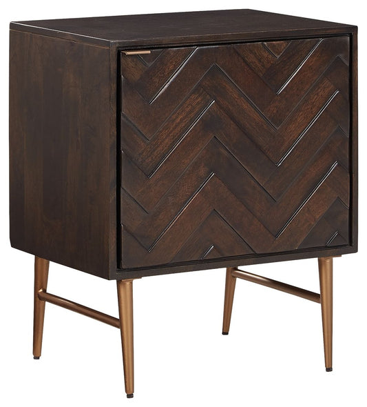 Dorvale - Dark Brown - Accent Cabinet