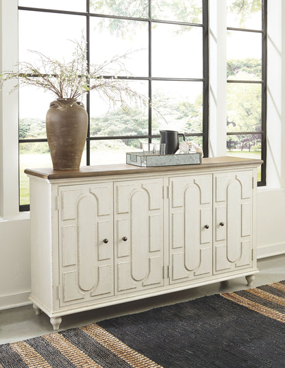 Roranville - Antique White - Accent Cabinet