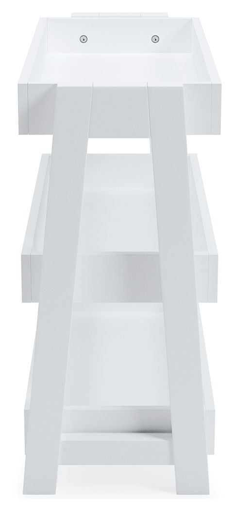 Blariden - White - Shelf Accent Table