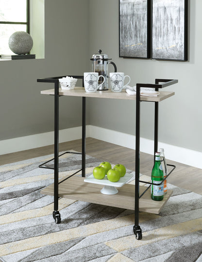 Waylowe - Brown / Black - Bar Cart