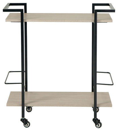 Waylowe - Brown / Black - Bar Cart