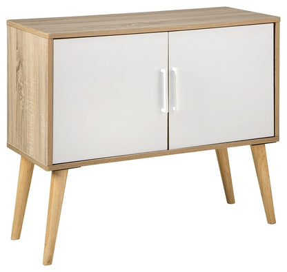 Orinfield - Natural / White - Accent Cabinet